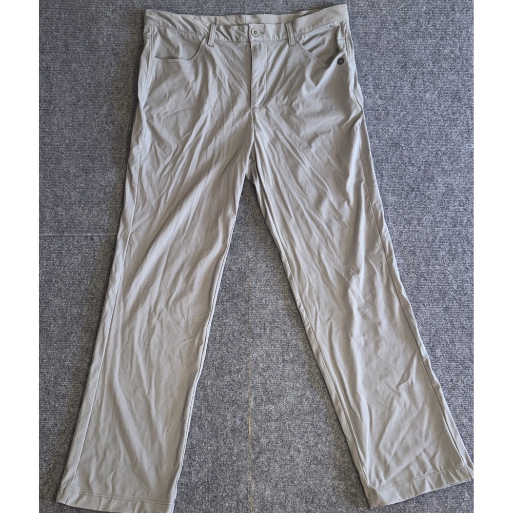 Graham Luxe All Time‎ pants men's 36x30 gray active performance golf stretch